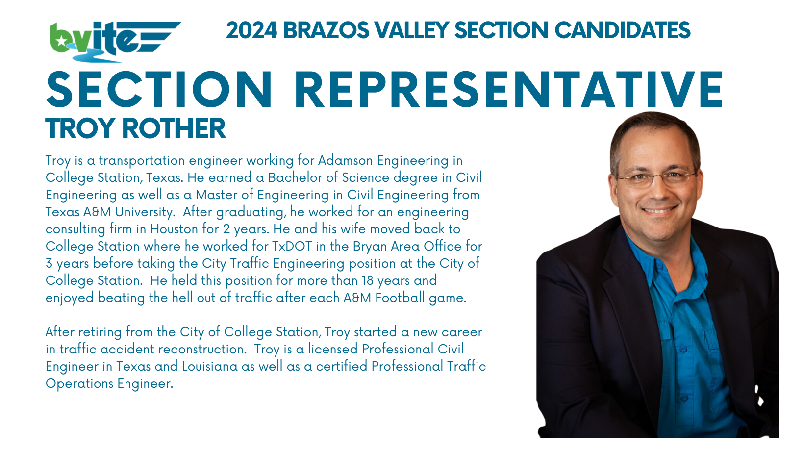 Brazos Valley Candidate Statements TexITE