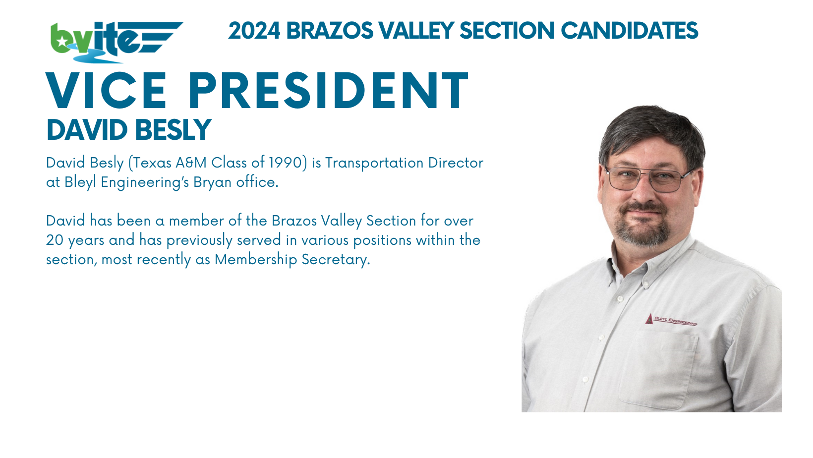 Brazos Valley Candidate Statements TexITE